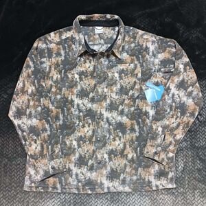Columbia Men's Steens Mountain Printed Shirt Jacket Size XL